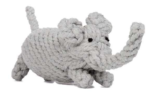 Elton Elefant klein - aus zahnpflegendem Baumwolltau